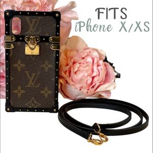 Authentic Louis Vuitton Eye Trunk with Strap for iPhone X/XS
